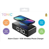22153 Merge Alarm Clock Digital 10W Wireless Charger Blutooth Audio Stream Play Music USB C Z249 xxxxxxx You 270326.