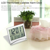 22154 Merge Digital LCD Alarm Clock Calander Thermometer Timer Snooze 12 24 Hour Silver Z249 xxxxxxx You 270326.