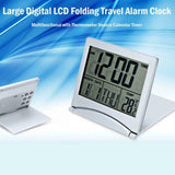 22154 Merge Digital LCD Alarm Clock Calander Thermometer Timer Snooze 12 24 Hour Silver Z249 xxxxxxx You 270326.
