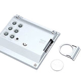 22154 Merge Digital LCD Alarm Clock Calander Thermometer Timer Snooze 12 24 Hour Silver Z249 xxxxxxx You 270326.