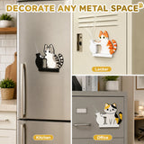22165 Merge Magnetic Cat whisker Holder Fridge Magnet Vase Cute Cat Lovers Decor Gift Z318 xxxxxxx You 200826.