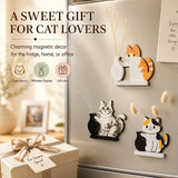 22165 Merge Magnetic Cat whisker Holder Fridge Magnet Vase Cute Cat Lovers Decor Gift Z318 xxxxxxx You 200826.