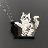 22165 Merge Magnetic Cat whisker Holder Fridge Magnet Vase Cute Cat Lovers Decor Gift Z318 xxxxxxx You 200826.