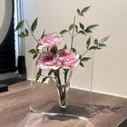 22166 Merge Clear Acrylic Frame Flower Vase Modern Desktop And Home Decor Vase Z318 xxxxxxx You 200826.