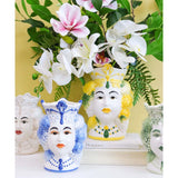 22168 Merge LVD Ceramic Queen Of Lemons Flower Vase Tabletop Ornament Home Decor Sicilian Z318 xxxxxxx You 200826.