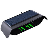 Merge 22169 Solar Powered Vehicle Clock Noctilucine Accurate Digital Time Piece for Your Car Z248 Z202 .