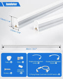 23122 Merge 8 Pack T5 Led Shop Light 2ft 6500K 1500LM 10W Linkable With Plug, Led Light B Z288 xxxxxxx You 280626.