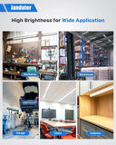23122 Merge 8 Pack T5 Led Shop Light 2ft 6500K 1500LM 10W Linkable With Plug, Led Light B Z288 xxxxxxx You 280626.