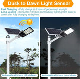 25100 Merge 150W Led Solar Street Light outdoor Floor Light With Remote Control Waterproof X165 xxxxxxx You.