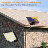 25111 Merge 106 LED Solar Motion Sensor Light Out Doors Wall mounted Flood Lamp Z126.