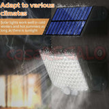 25111 Merge 106 LED Solar Motion Sensor Light Out Doors Wall mounted Flood Lamp Z126.