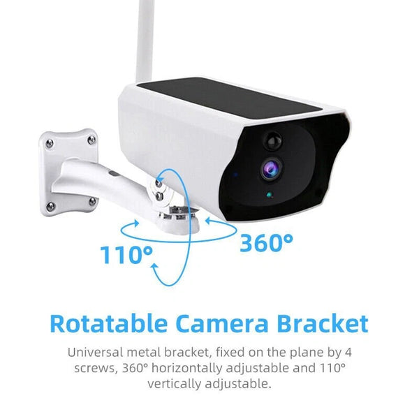 25118 Merge Solar Security IP Camera Battery Powered Outdoor Wireless WiFi PTZ CCTV Camera Z126 xxxxxxx You 201125.