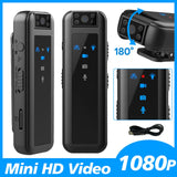 25121 Merge Mini Body Camera HD 1080P IR Body Camcorder Audio Video Recorder With Bracket Peace X146.