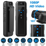 25121 Merge Mini Body Camera HD 1080P IR Body Camcorder Audio Video Recorder With Bracket Peace X146.