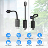 25138 Merge 2Pcs HD Mini Spy Camera IP WiFi Hidden Wireless Home Security Surveillance Cam Z126 xxxxxxx You 111225.