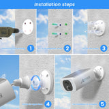 25140 Merge Anran 3MP Solar Security Camera System Wireless Home Wifi Outdoor Night Vision Z126 xxxxxxx You 210426.