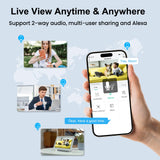 25140 Merge Anran 3MP Solar Security Camera System Wireless Home Wifi Outdoor Night Vision Z126 xxxxxxx You 210426.