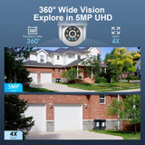 25147 Merge Anran 5MP Wireless CCTV Home Security System Outdoor 12"NRV 2TB Wifi Camera Z126 xxxxxxx You 210426.