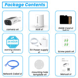 25148 Merge 4-Anran 4MP Solar Battery Wireless Home Security Camera INC Wifi Tower Outdoor Garden 64GB Z126 xxxxxxx You 210426.