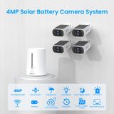 25148 Merge 4-Anran 4MP Solar Battery Wireless Home Security Camera INC Wifi Tower Outdoor Garden 64GB Z126 xxxxxxx You 210426.