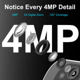 25148 Merge 4-Anran 4MP Solar Battery Wireless Home Security Camera INC Wifi Tower Outdoor Garden 64GB Z126 xxxxxxx You 210426.