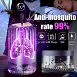 26005 Merge Electric USB Insect Bug Fly Mosquite Killer UV LED Fan Lamp Catcher Zapper Outback Z195.