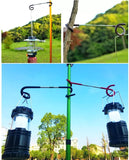 26011 Merge Multifunctional Camping Steam Light Two Way Shaped Metal Hook Outdoor Outdoor Lantern Outback Z195.