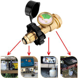 26024 Merge 4 x Gas Preasure Gauge Level Indicator Propane LPG Bottle Cylinder Z135.