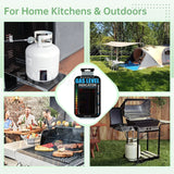 26025 Merge 4 x Magnetic Gas Level Indicator Gas Bottle BBQ Camping Outdoor Gas Bottle Z135.