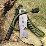 26030 Merge Ferrocerium Ferro Rod Survival Flint Fire Lighter Starter Kit Striker Waterproof Camping Z206 xxxxxxx You 050126.