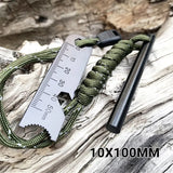 26030 Merge Ferrocerium Ferro Rod Survival Flint Fire Lighter Starter Kit Striker Waterproof Camping Z206 xxxxxxx You 050126.