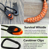 26031 Merge Ferro Rod Flint Steel Fire Starter Lighter Bushcraft Camping EDC Handle Whistle Z206 xxxxxxx You 050126