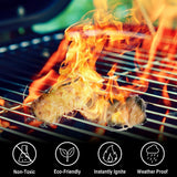 26032 100 All Natural Fire Starters Fire Pit Wick Charcoal Wood Lighter Ignite Z206 xxxxxxx You 040126.