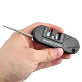 26040 Merge 4 in 1 Portable Knife Sharpener Tungsten Ceramic Hook Diamond Tool OutdoorZ307 xxxxxxx You 280726.