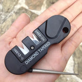 26040 Merge 4 in 1 Portable Knife Sharpener Tungsten Ceramic Hook Diamond Tool OutdoorZ307 xxxxxxx You 280726.