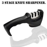 26041 Merge Knife Sharpening 3 Stage Kitchen Diamond Sharp Knives Scissor Sharpening Tool Z307 xxxxxxx You 280726.