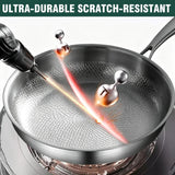 26052 Merge Frying Pan Scratch Resistant Non Stick Titanium Hammered Induction Z309 xxxxxxx You 290726.