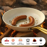 26055 Merge 5-Star Chef Frying Pan 3Pcs Shades Frypan Set Ceramic Coating Multi Colour Z309 xxxxxxx You 300626.