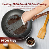 26063 Merge 8Pcs Non-Stick Frying Pan Cookware Set Frypan Casserole Saucepan Pot Cooking Z310 xxxxxxx You