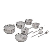26065 Merge 15 Pieces Stainless Steel Cookware Set Pots Pans Dishwasher Oven Safe Z310 xxxxxxx You 310726.