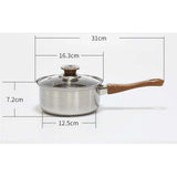 26067 Merge 12Pcs Stainless Steel Cookware Set Pots And Pans Kitchen Cooking Utensil Z310 xxxxxxx You 310726.