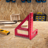 27146 Merge 3D Multi-Angle Ruler Square Protractor DIY Aluminum Alloy For Engineer Carpenter Z161 xxxxxxx You 230126.