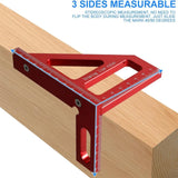27146 Merge 3D Multi-Angle Ruler Square Protractor DIY Aluminum Alloy For Engineer Carpenter Z161 xxxxxxx You 230126.