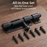 27156 Merge Slide Bolt Latch, 2 Pack 4 inch 304 Stainless steel Barrel Bolt Latch Z286 xxxxxxx You 160626.