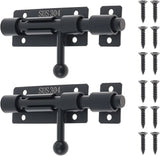 27156 Merge Slide Bolt Latch, 2 Pack 4 inch 304 Stainless steel Barrel Bolt Latch Z286 xxxxxxx You 160626.