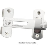 27158 Merge OutDoor Stainless Steel PadBolt Slide Door Bolt Latch Slide Gate 90mm Z286 xxxxxxx You 160626.