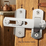 27158 Merge OutDoor Stainless Steel PadBolt Slide Door Bolt Latch Slide Gate 90mm Z286 xxxxxxx You 160626.