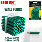 27163 Merge Green Plastic Wall Plugs Anchor 7x25mm 7x38mm Fixing Star Wall Plugs Z295 xxxxxxx You 060726.