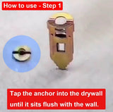 27165 Merge Drywall Self Drilling Anchor Screw Kit No Drill Plasterboard Hollow Wall Fixings 10 Of Z295 xxxxxxx You 060726.
