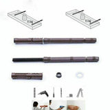 27166 Merge 10Pcs shelf Bracket Hidden Floating Wood Invisible Concealed Shelf Supports Z295 xxxxxxx You 060726.